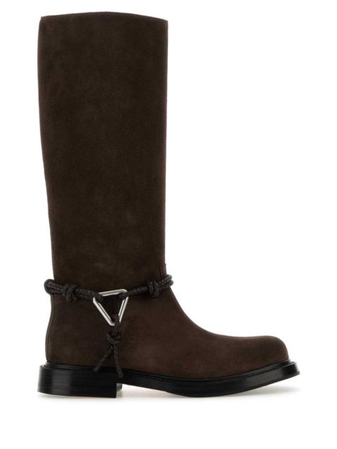 Bottega Veneta Bottega Veneta Women Brown Suede James Boots