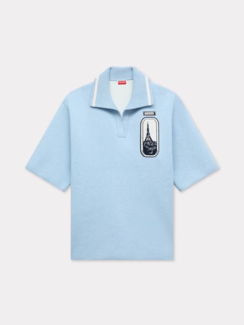 KENZO 'KENZO City' knitted polo in cotton wool