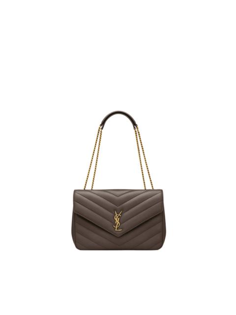 SAINT LAURENT SAINT LAURENT Loulou Large $3400 Urban Gray Leather Shoulder
