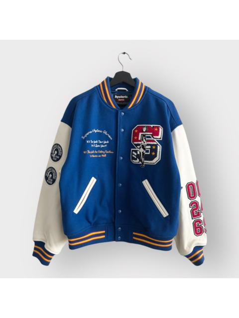 RARE! 2024 Supreme x Hysteric Glamour Smoke Varsity Jacket