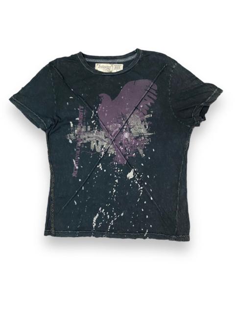 Other Designers If Six Was Nine - Tee Salvage Art of X Cross Knit Metropolitan Spatter Painter