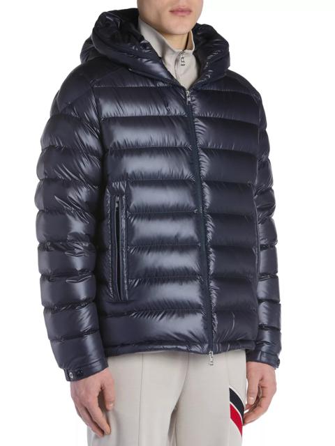 Moncler Besines Nylon Hooded Down Jacket