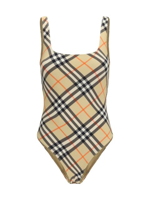 Burberry Burberry Check Swimsuit