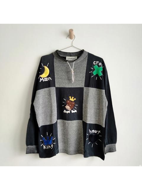 Streetwear - Vtg Jean Charles Sweatshirt Embroidery Big Logo Pullover
