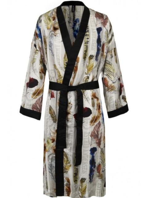Other Designers ASTRID ANDERSEN feather print long jacket