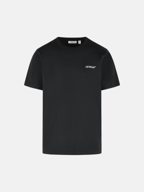 Off-White 'METAL ARROW' BLACK COTTON T-SHIRT