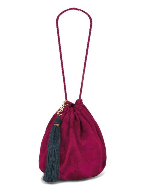 SAINT LAURENT Evening Pochon Round Bag