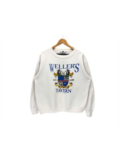 Other Designers Vintage 90s 1991 Weller’s Tavern Big Logo Sweatshirt
