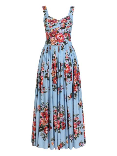 Dolce & Gabbana Dolce & Gabbana Women Flower Print Long Dress