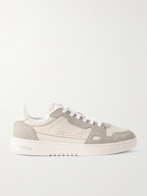 Axel Arigato Dice Lo Nubuck and Leather Sneakers Gray