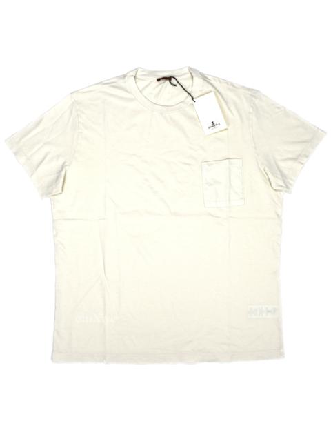 Other Designers Barena Cream White Cotton Pocket T-Shirt