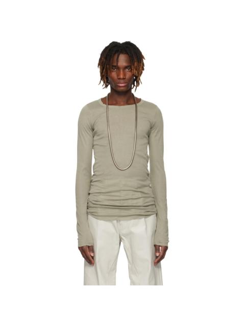 Green Hollywood Rib LS T-shirt