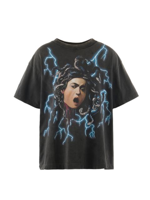 SAINT M×××××× SS TEE/MEDUSA / BLK