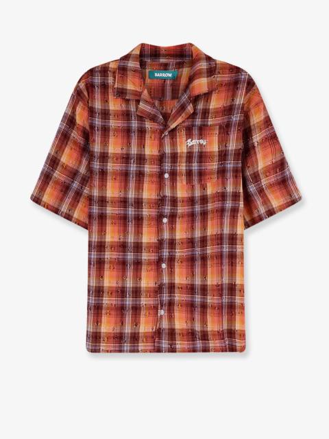 Other Designers Barrow Used Effect Cotton Shirt