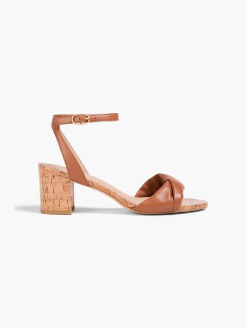 Stuart Weitzman Everly 50 leather sandals