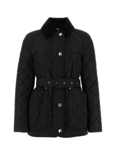 Burberry Woman Black Nylon Jacket