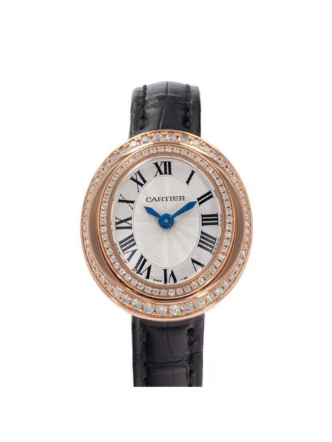 Cartier Pre-owned Cartier Hypnose Quartz Diamond Silver Dial Ladies Watch WJHY0003