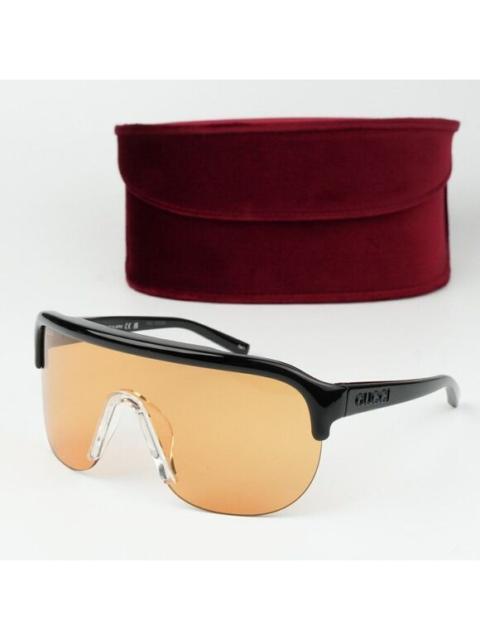 GUCCI NEW Gucci GG1645S  005 Black Orange Unisex Mask Sunglasses GG 1645S
