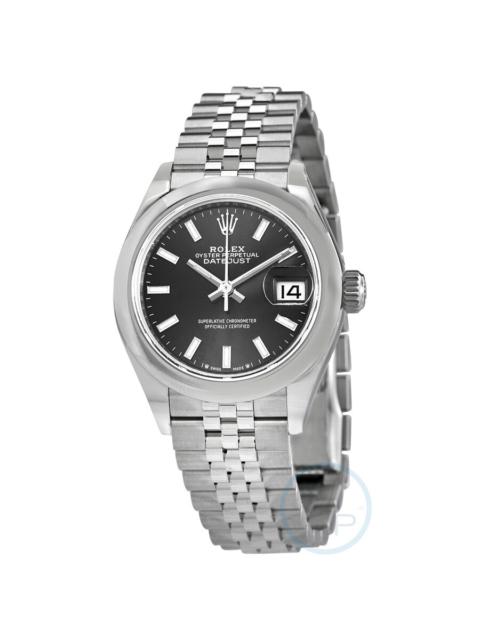 ROLEX Rolex Lady Datejust Automatic Grey Dial Ladies Jubilee Watch 279160GYSJ