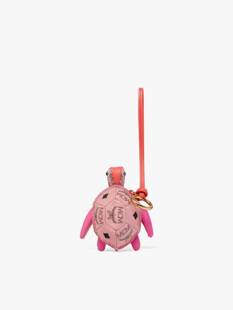 MCM Aren Turtle Charm in Visetos