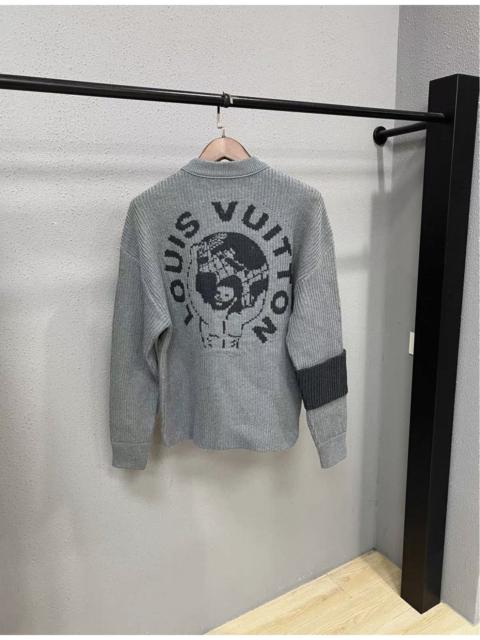Louis Vuitton Louis Vuitton Grey Knit Sweater