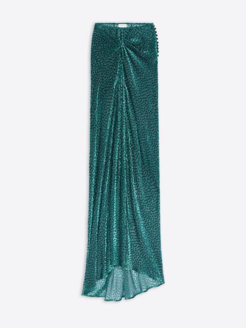 Dries Van Noten LONG DRAPED SKIRT
