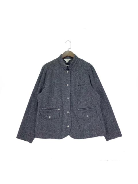 Other Designers L.L. Bean - LL Bean Petite Tweed Jacket Virgin Wool