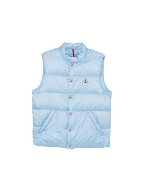 Moncler Moncler Blue Jackets - Waistcoats & Gilets Men