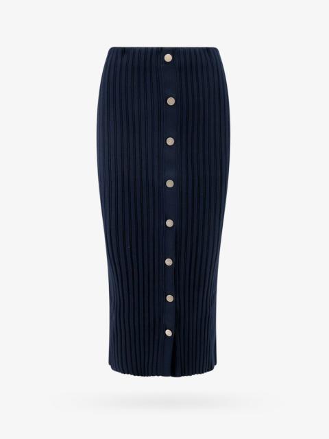 PHILOSOPHY DI LORENZO SERAFINI - Philosophy Di Lorenzo Serafini Ribbed Viscose Blend Longuette Skirt