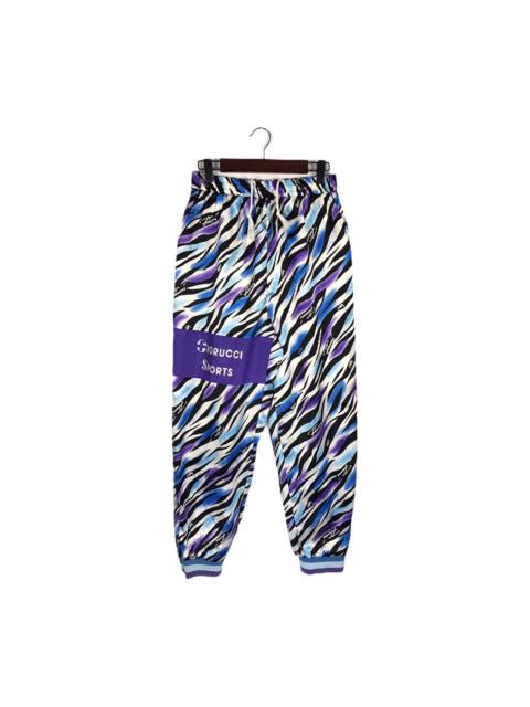 Other Designers Vintage Fiorucci Sport Zebra Printed Track Pants