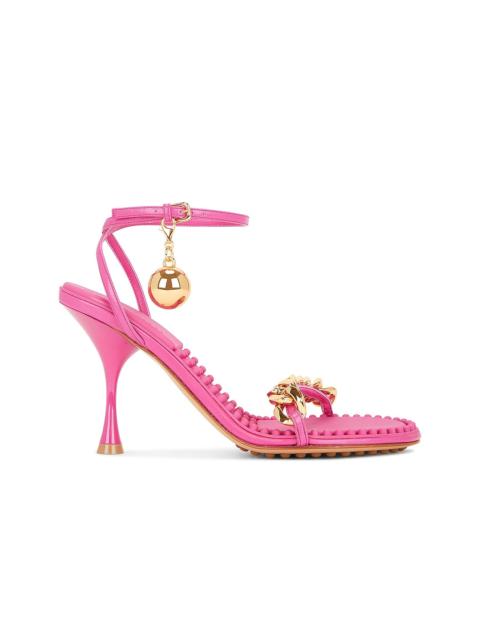 Bottega Veneta Dot Ankle Strap Sandals