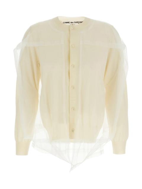 Comme Des Garçons Tulle cardigan