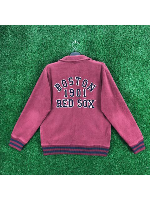 Other Designers Uniqlo - Uniqlo x MLB Boston 1901 Red Sox Fleece Sweater Pullover