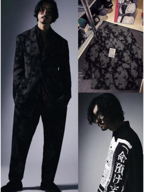 Yohji Yamamoto Yohji Yamamoto BlackScandal 2019SS black scandal splash ink deconstruction suit