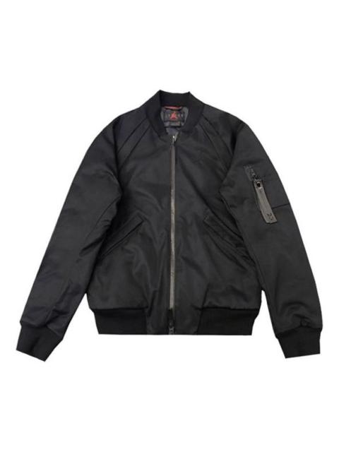 Jordan Air Jordan Casual Sports Woven Windproof Jacket Black CQ4701-010
