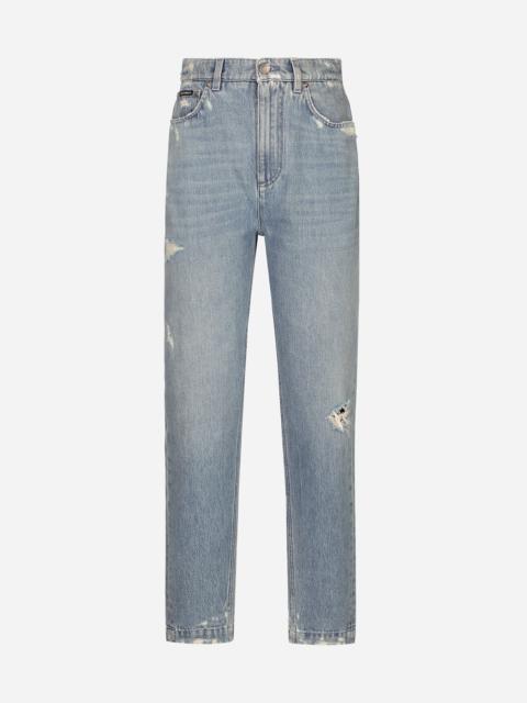 Dolce & Gabbana Cotton denim Amber jeans