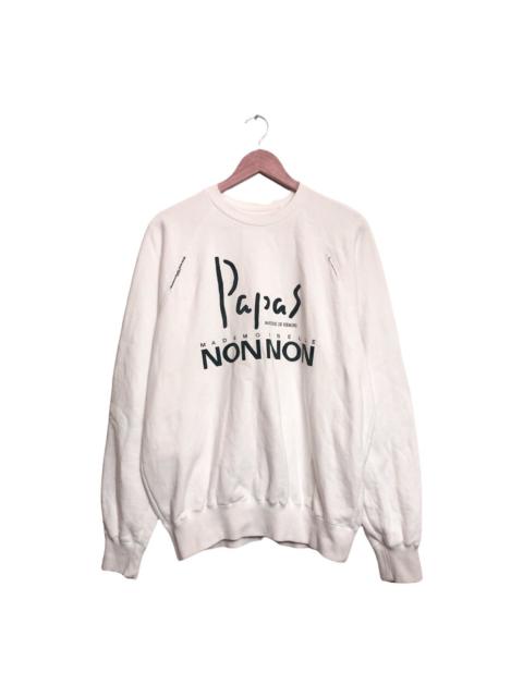 Other Designers Japanese Brand - Papa's Mademoiselle NON NON Crew Sweatshjrt
