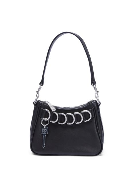 Ksubi TRASH BAG MINI BLACK LEATHER
