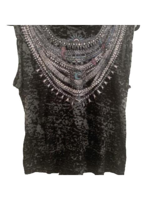 Other Designers Element Women's Black and Grey Blouse