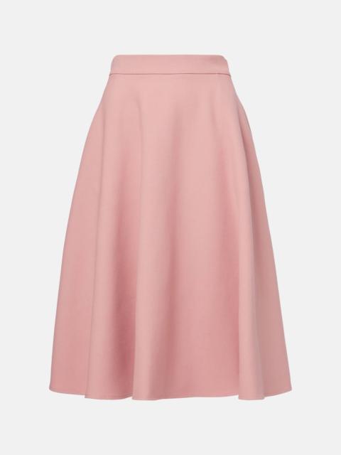 Dolce & Gabbana Virgin wool midi skirt