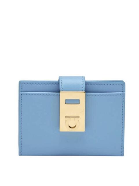 FERRAGAMO Ferragamo Hug Compact Card Holder