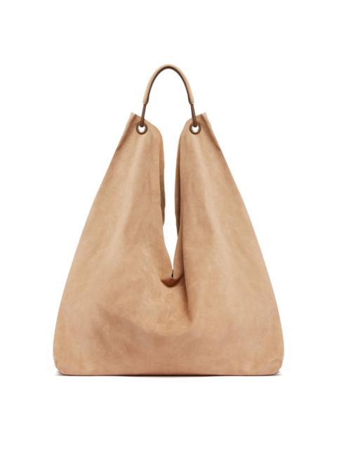 The Row Beige Bindle Three Bag