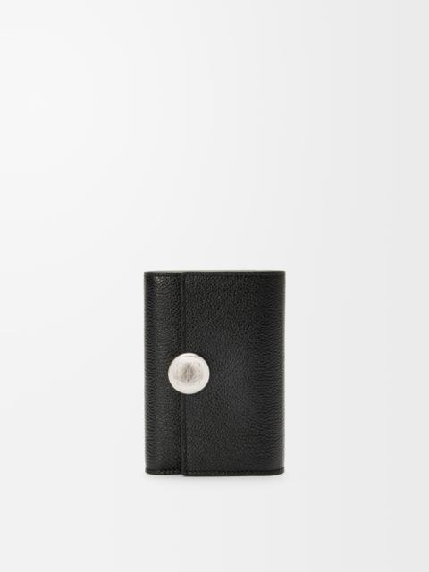 Loewe Pebble small vertical wallet in pebble grained calfskin
