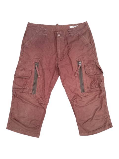 Other Designers semanticdesign - Semantic Design Zipper Pocket Tactical Cargo Short Pants