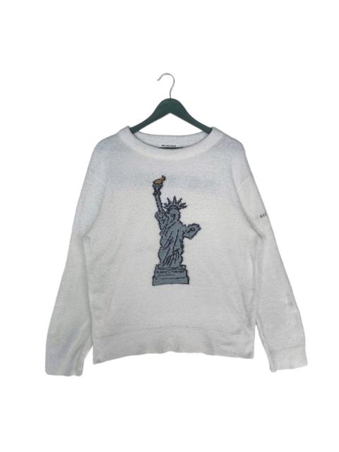 Other Designers Vintage Gelato Pique New York Sherpa Sweater