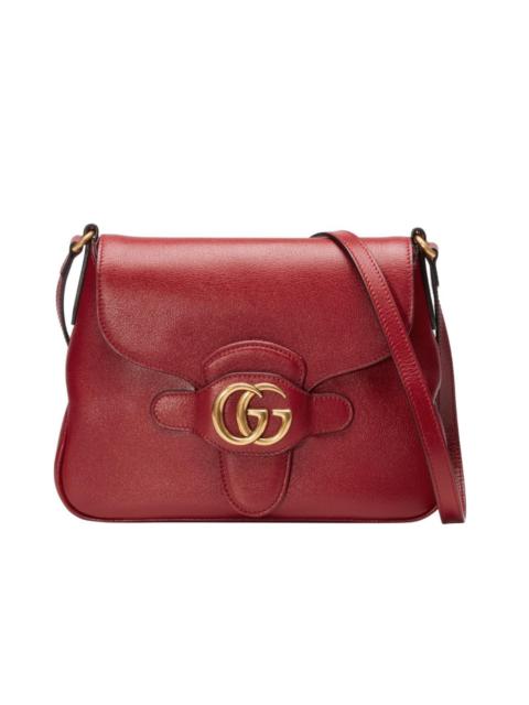 GUCCI Small Messenger with Double GG Bag in Red
