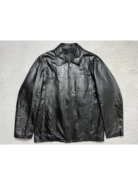BALENCIAGA Balenciaga - Vintage - 1997 - Zip Up Leather Jacket