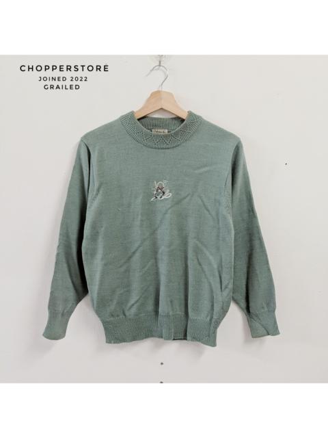 Other Designers Designer - Vintage Venticello Embroidery Knitwear Sweater Jumper