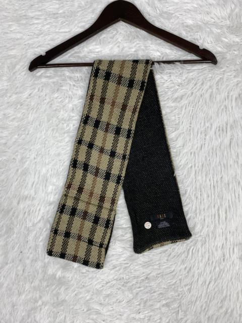 Other Designers Vintage Dark Polkadot Scarf / Muffler Neckwear PM0191