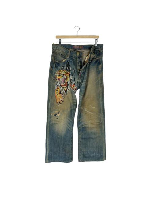 Other Designers ⚡️CHRISTIAN AUDIGIER LIMITED EDITION TIGERS DENIM JEANS